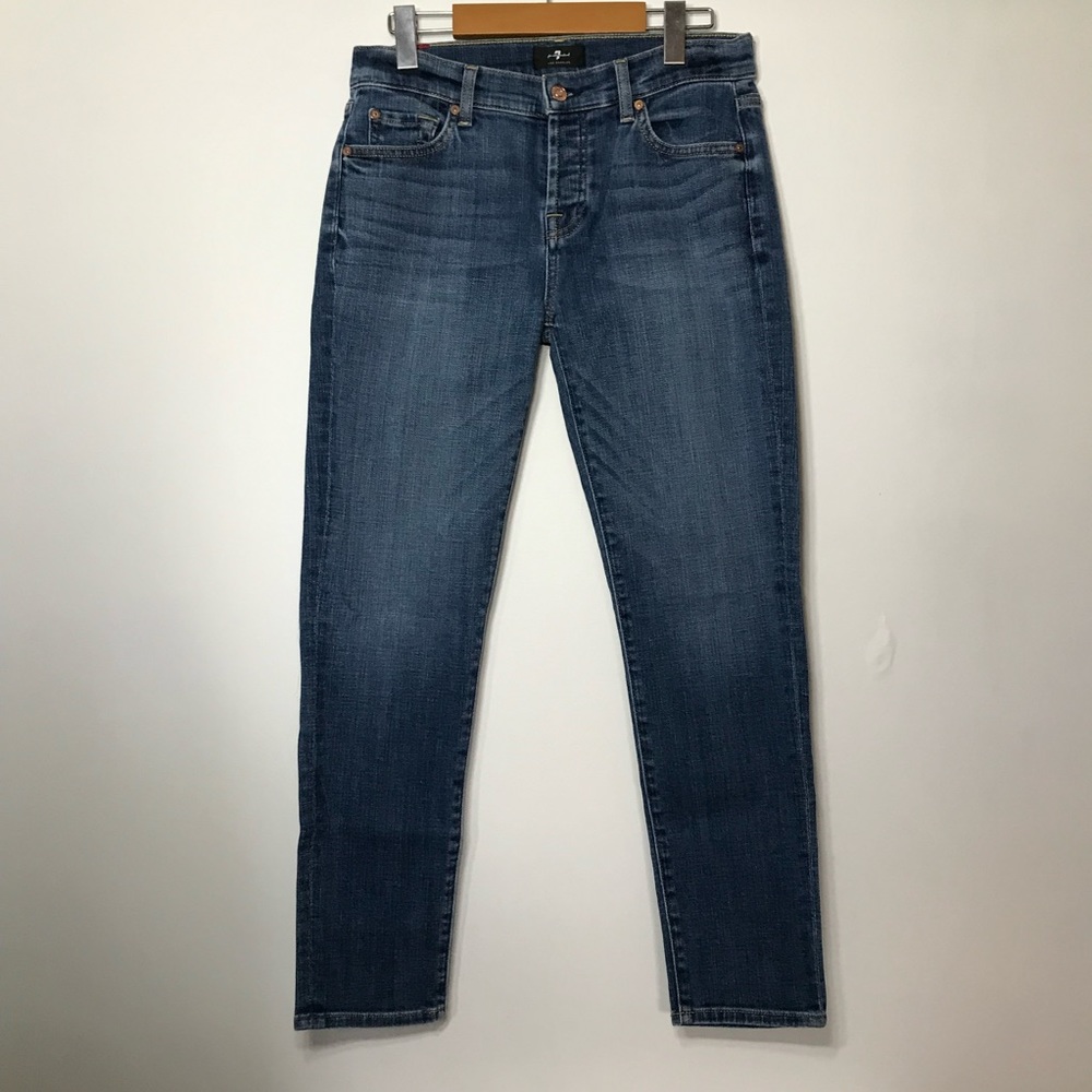 - 7 For All Mankind Boyfriend Jeans (Josefina) - 26
EUC